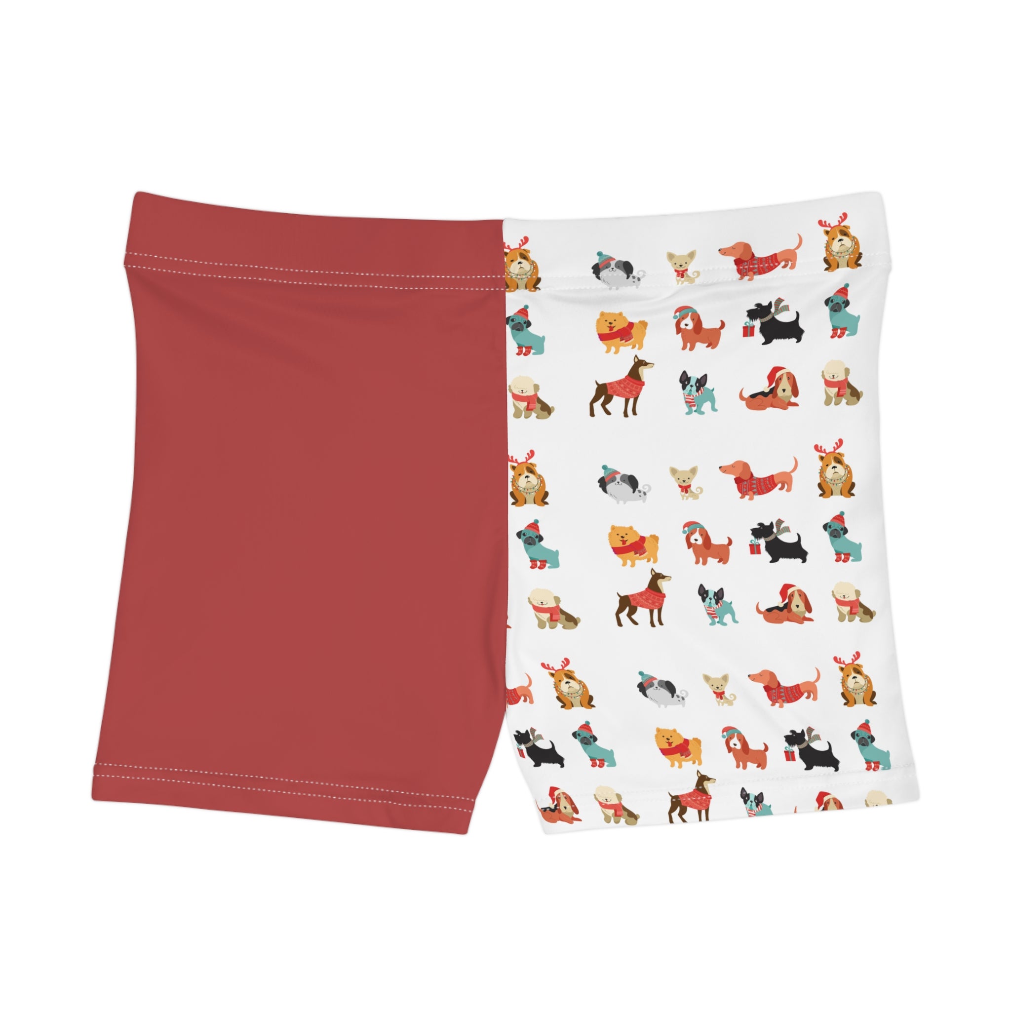Dog Mom Shorts — Women's Dog Pattern Lounge Shorts