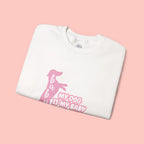 My Dog Is My Baby Sweatshirt — Cute Pink Dachshund Pet Lover Crewneck