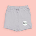 Dog Lover Paw Print Sweatshorts - Casual Pet Owner Lounge Shorts
