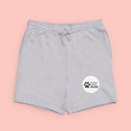 Dog Lover Paw Print Sweatshorts - Casual Pet Owner Lounge Shorts