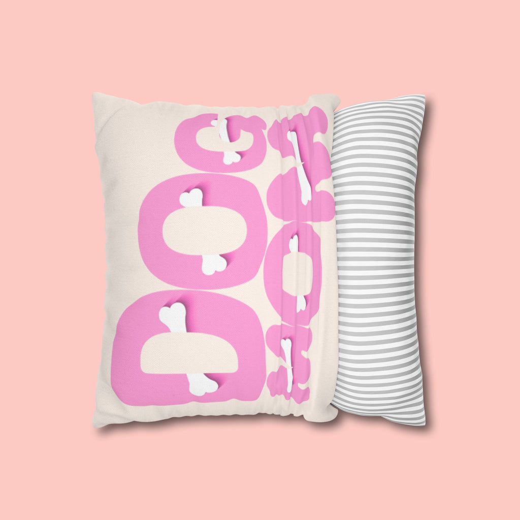 Spun Polyester Square Pillowcase