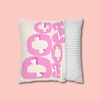 Spun Polyester Square Pillowcase