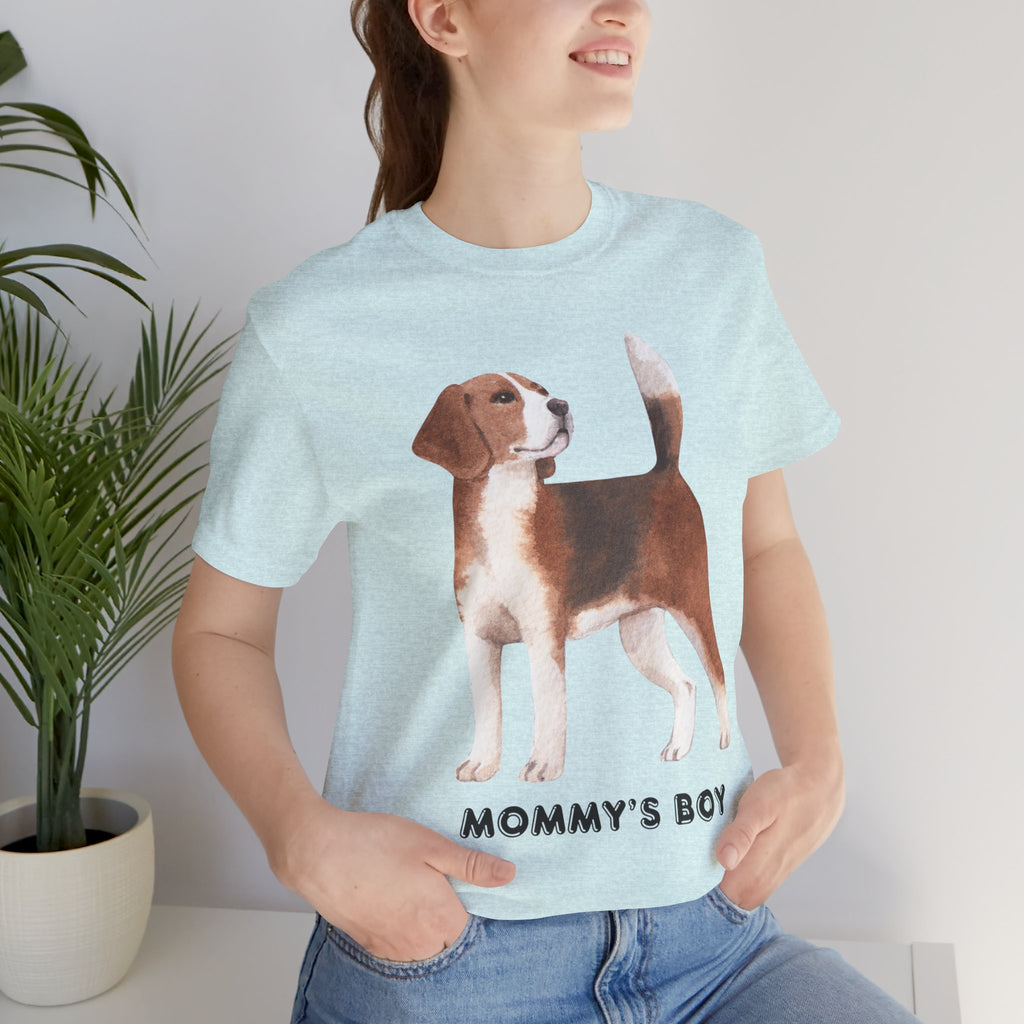 Mommy's Boy Beagle T-Shirt — Cute Dog Lover Tee
