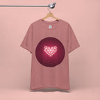 Paw Print Heart T‑Shirt — Cute Pet Lover Tee