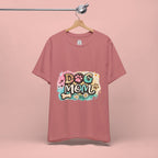 Dog Mom T-Shirt – Cute Paw Print Graphic Tee for Pet Lovers