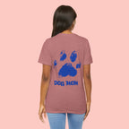 Dog Mom Paw Print T-Shirt