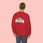 Dog Lovers Crewneck Sweatshirt — "United By Bones" Cute Puppy Graphic