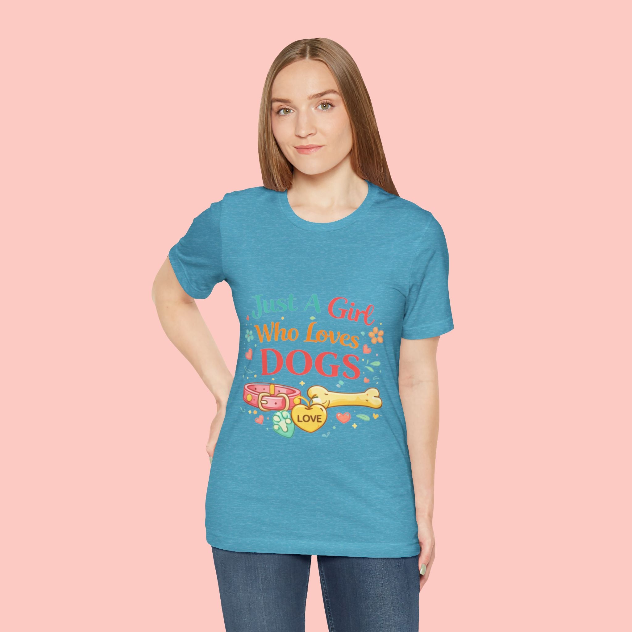 Just A Girl Who Loves Dogs T-Shirt