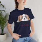 I'm Counting on My Dog T-Shirt — Cute Cavalier Dog Graphic Tee for Dog Lovers