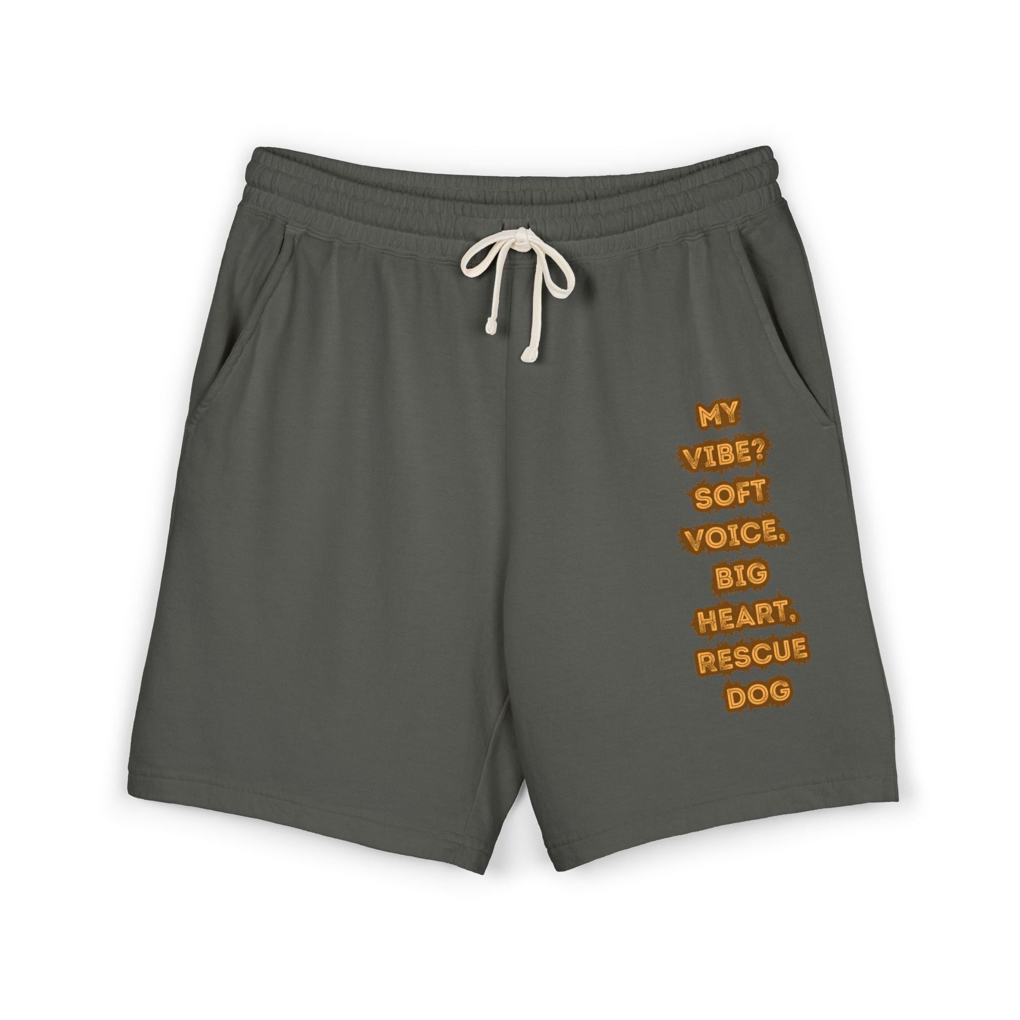 Unisex Garment-Dyed Lightweight Fleece Sweat Shorts