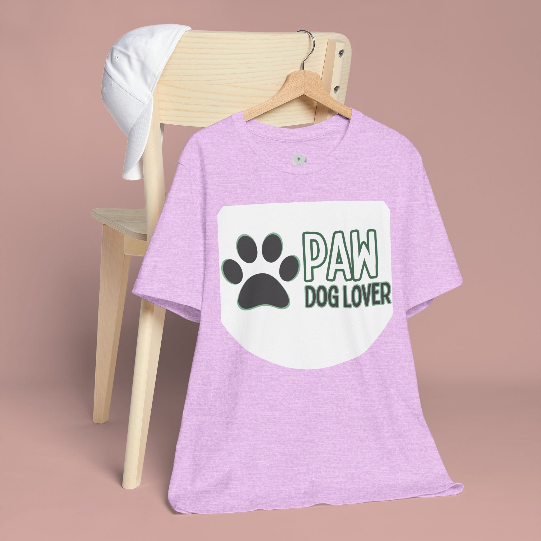 Paw Dog Lover T-Shirt — Cute Paw Print Tee for Dog Owners
