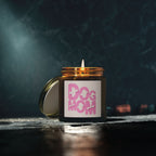 Dog Mom Scented Candle (Coconut Apricot Wax) — 4oz/9oz Gift for Pet Lovers