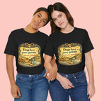 Dogs Leave Paw Prints Tee – Vintage Pet Lover T‑Shirt