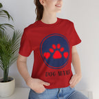 Dog Mama T-Shirt — Cute Paw & Heart Graphic Tee for Dog Lovers