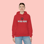 My Dog People Hoodie — Paw Print Graphic Dog Lover Sweatshirt