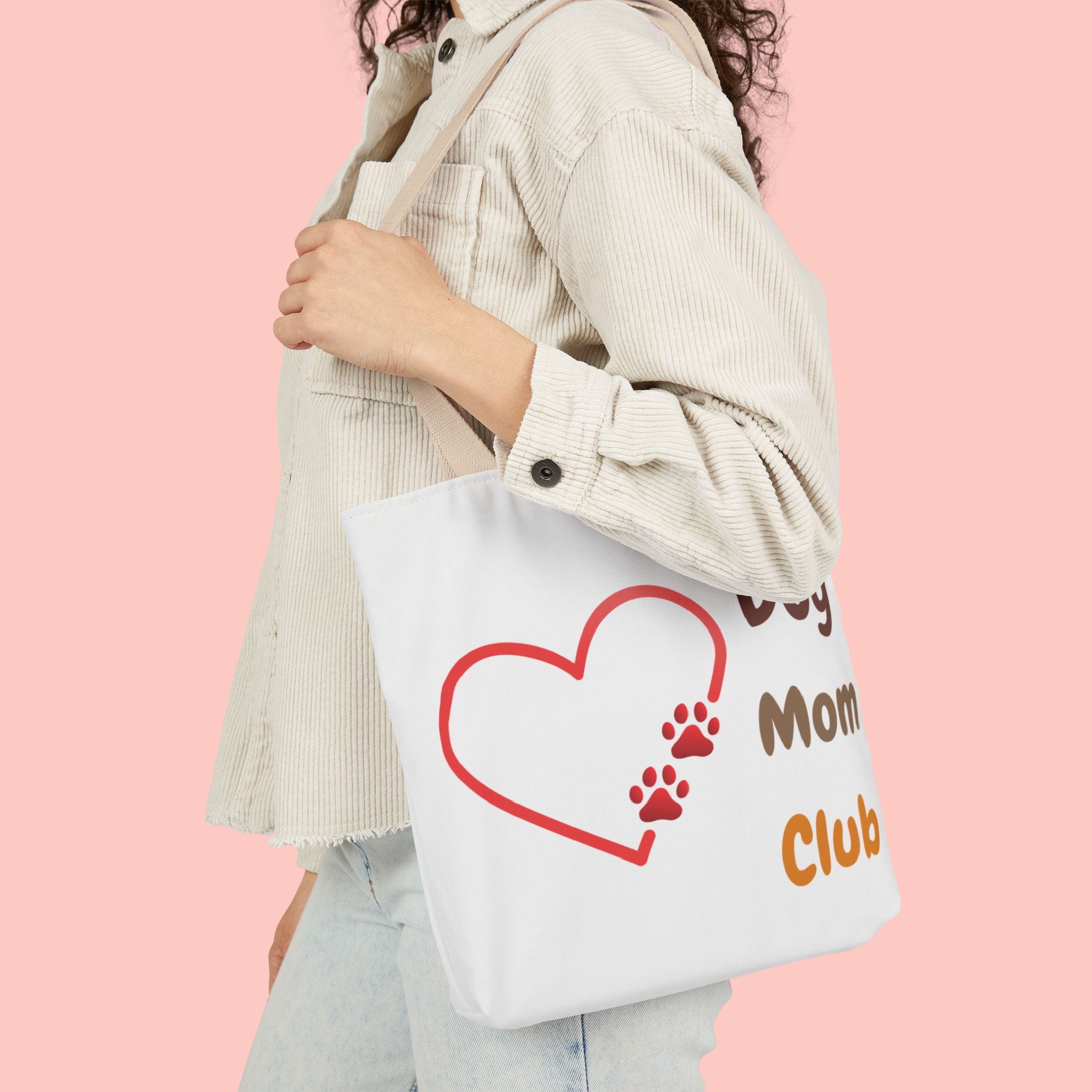 Dog Mom Club Tote Bag