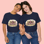 Dog Mom T-Shirt – "Loving My Dog Life" Cute Paw Print Tee for Pet Moms