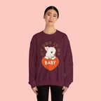 Dog Is My Baby Sweatshirt — Cute Puppy Heart Graphic Crewneck