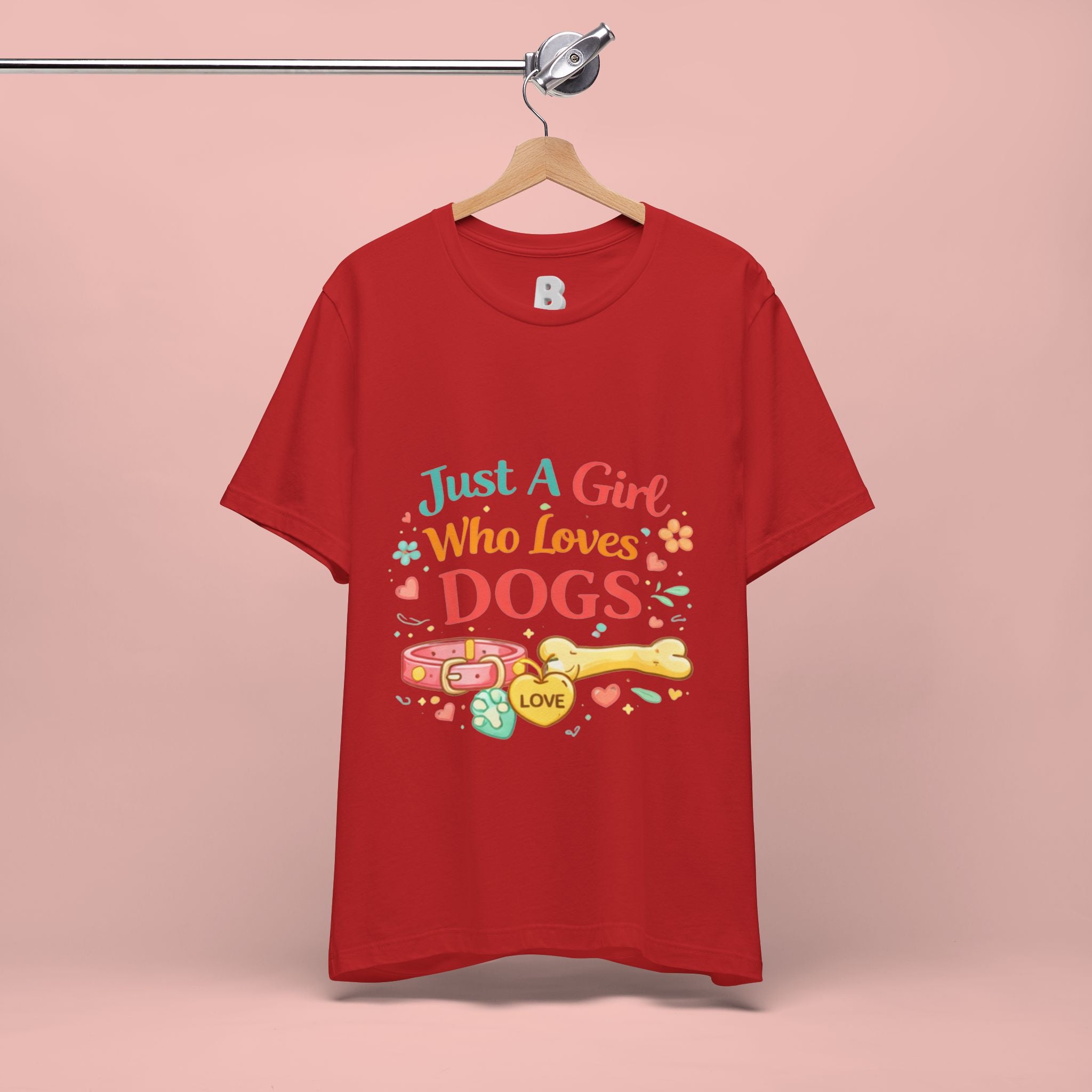 Just A Girl Who Loves Dogs T-Shirt