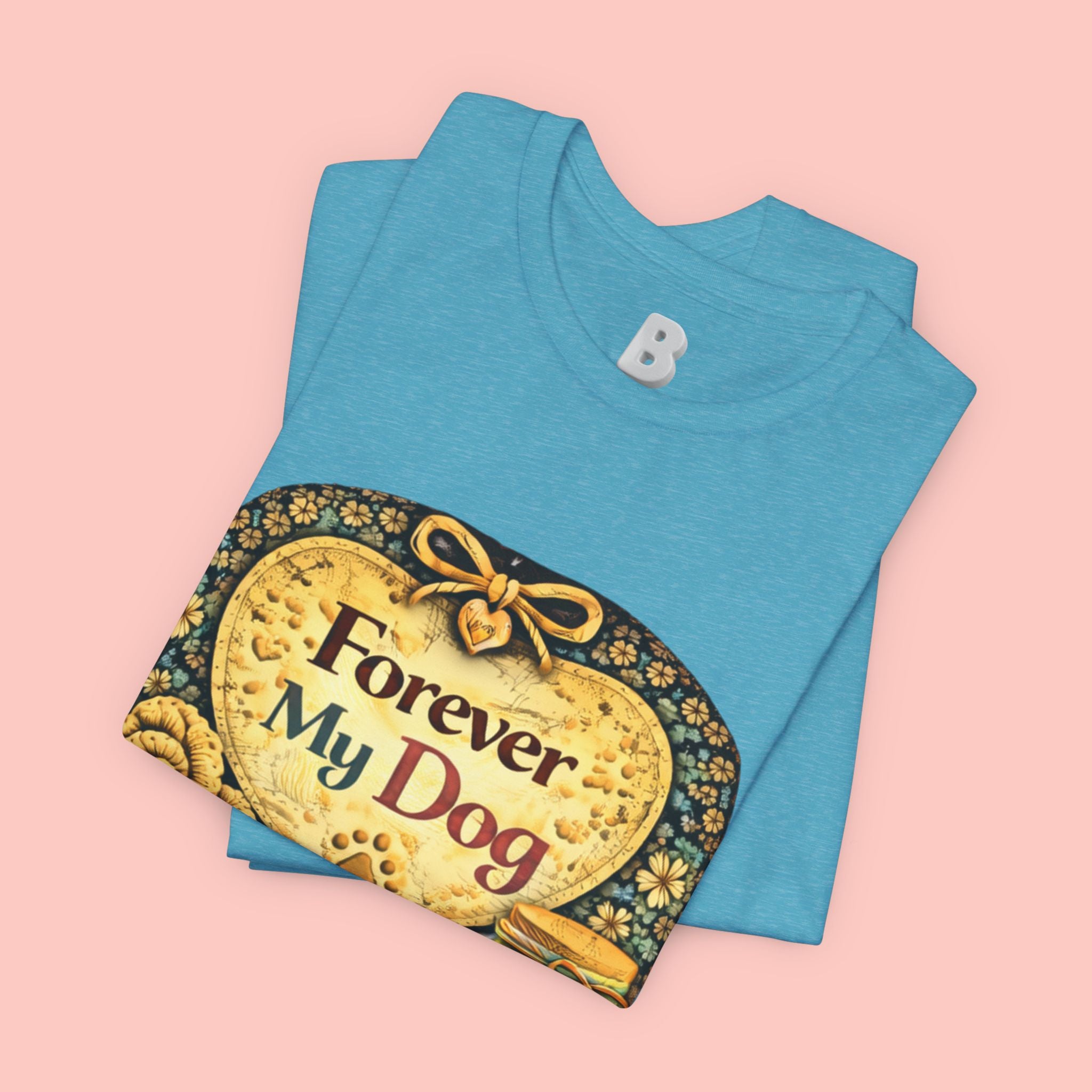 Dog T-Shirt — "Forever My Dog" Vintage Pet Lovers Tee