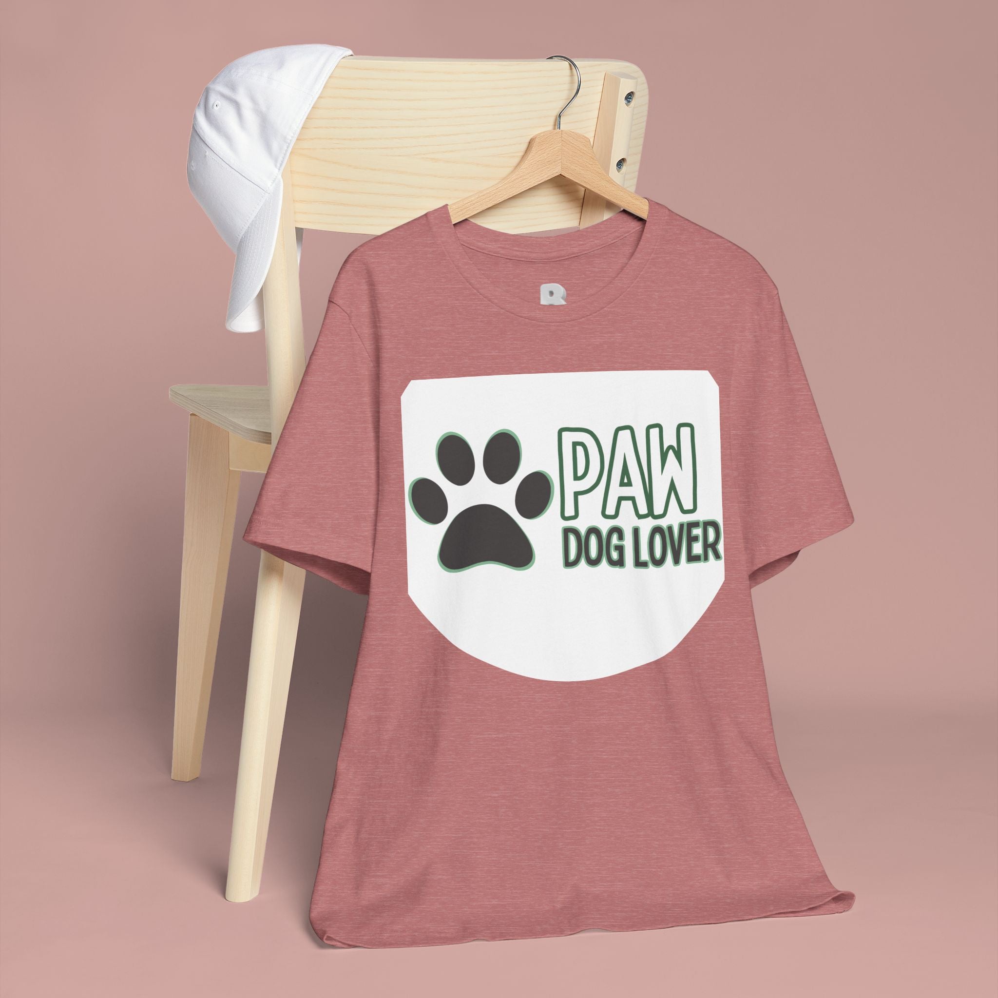 Paw Dog Lover T-Shirt — Cute Paw Print Tee for Dog Owners