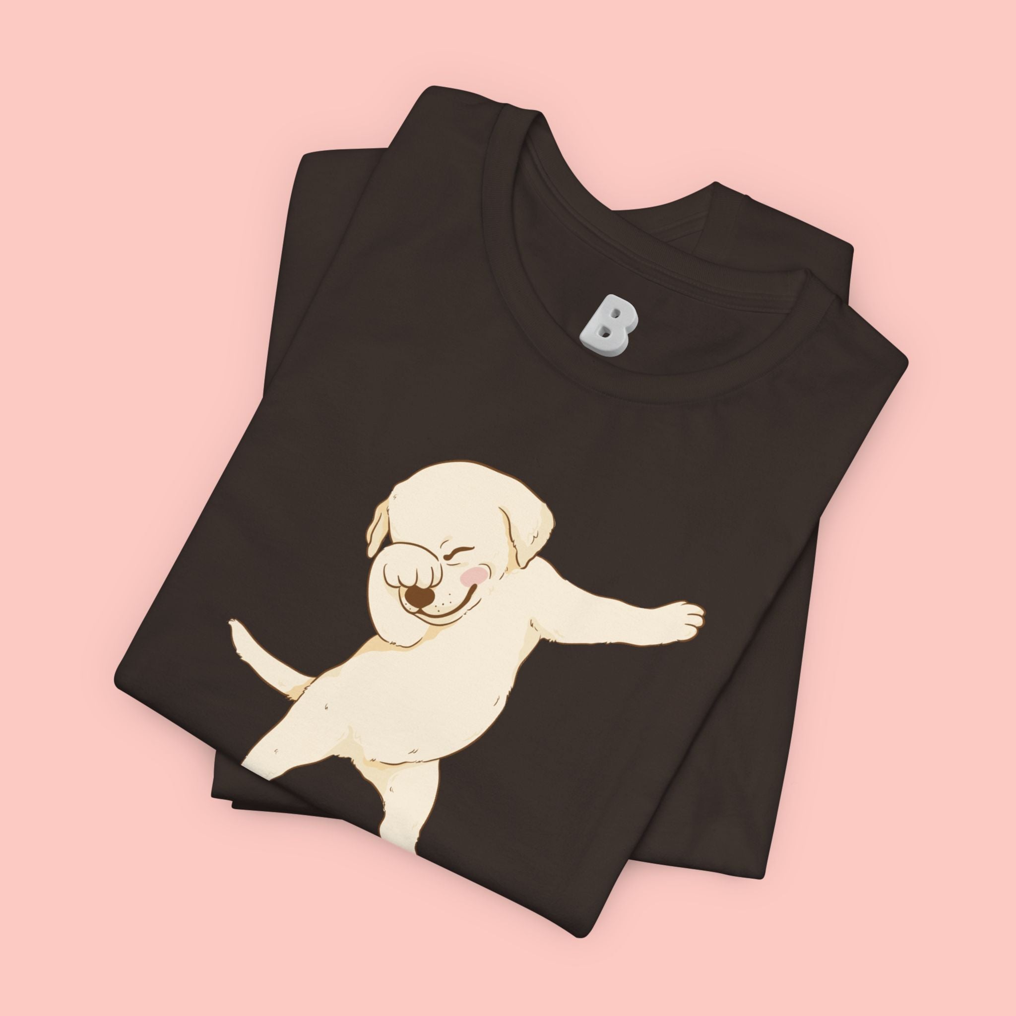 Mom Approved Tee — Dab Dog Graphic T‑Shirt