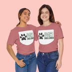 Paw Dog Lover T-Shirt — Cute Paw Print Tee for Dog Owners