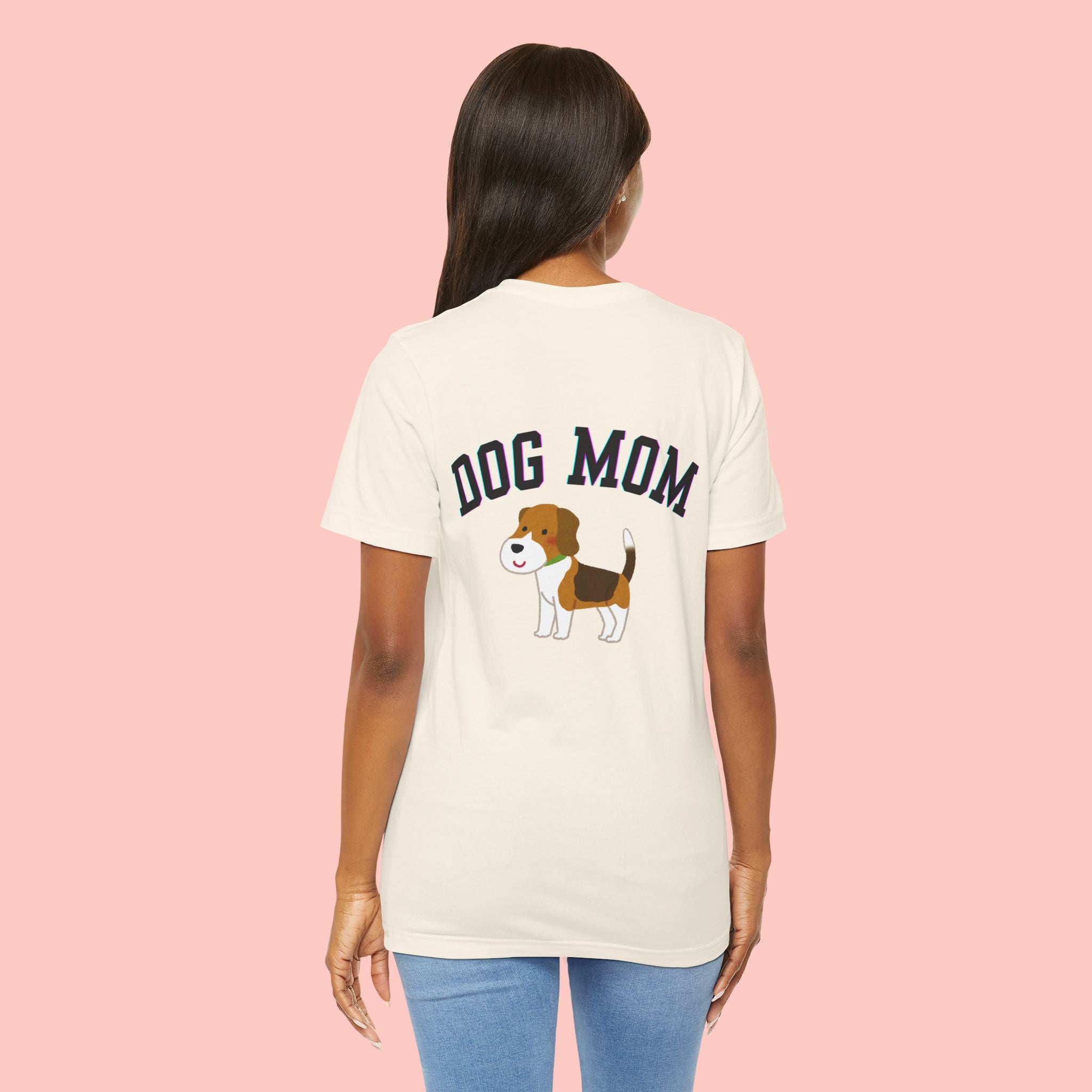 Dog Mom T-Shirt — Cute Beagle Graphic Tee for Dog Lovers