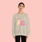 Dog Mom Crewneck Sweatshirt — "It isn’t a dog. It is my child" Cute Puppy Graphic