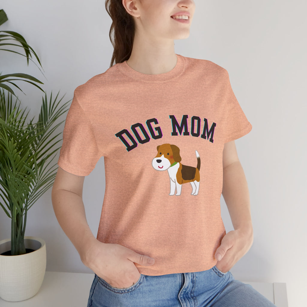 Dog Mom T-Shirt — Cute Beagle Graphic Tee for Dog Lovers