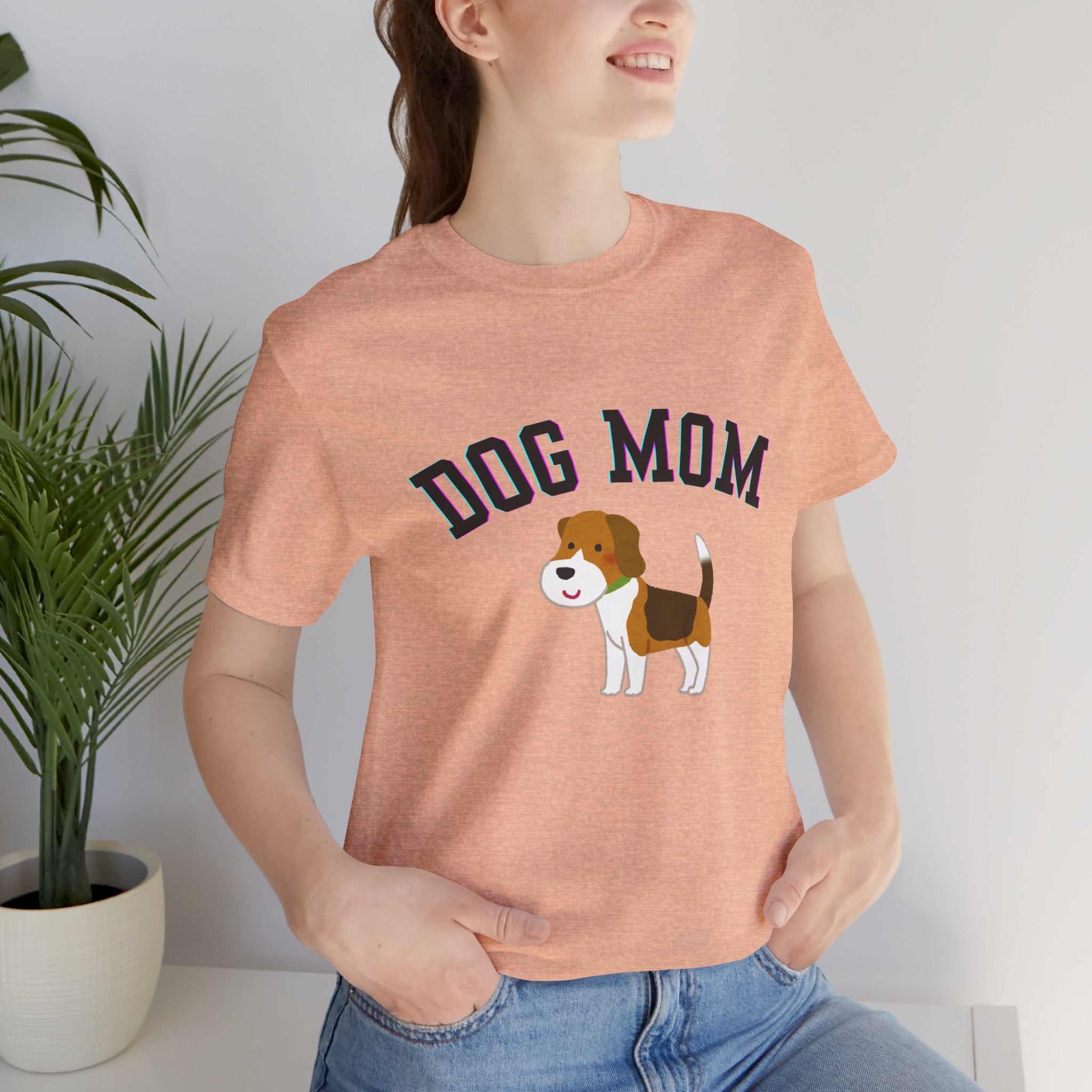 Dog Mom T-Shirt — Cute Beagle Graphic Tee for Dog Lovers