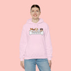 United By Bones Hoodie — Cute Cartoon Dogs Paw Bone Graphic Sweatshirt