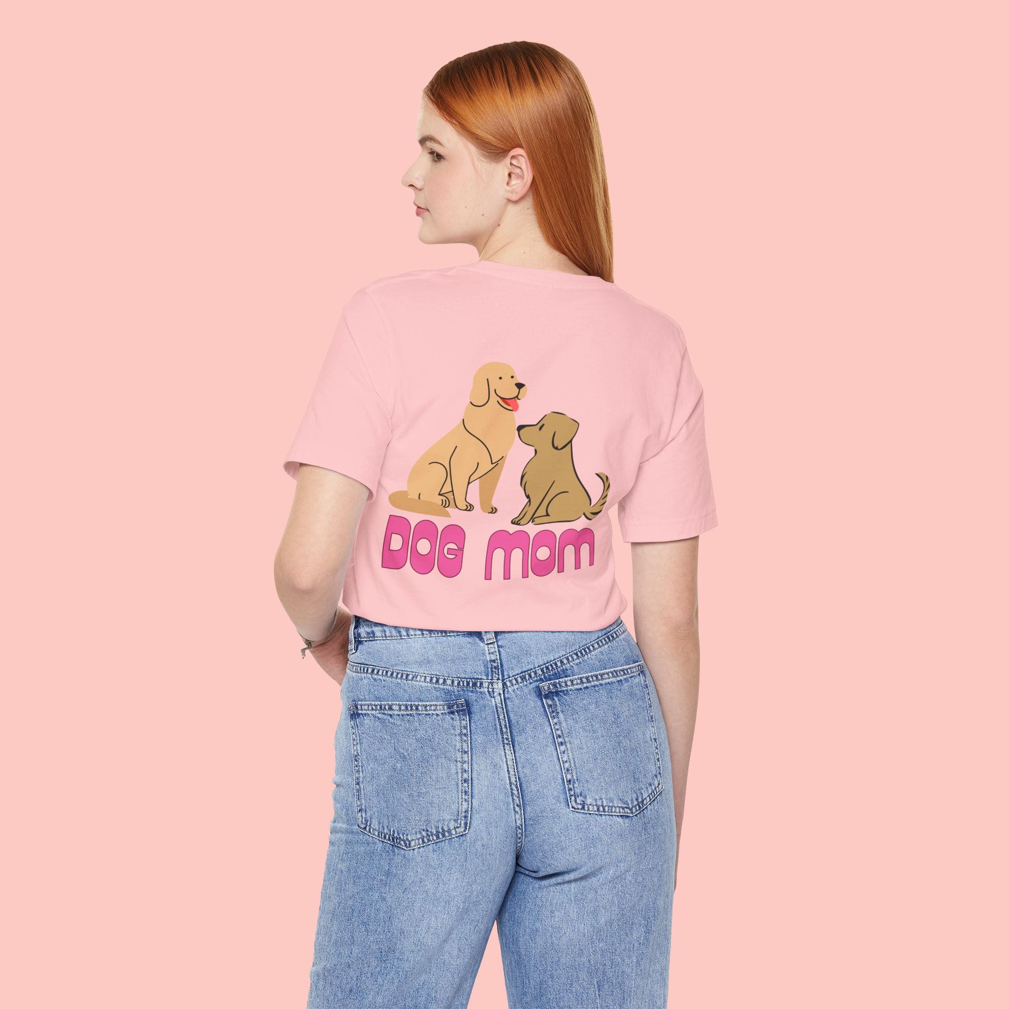 Dog Mom T‑Shirt — Cute Cartoon Dogs Graphic Tee for Pet Moms