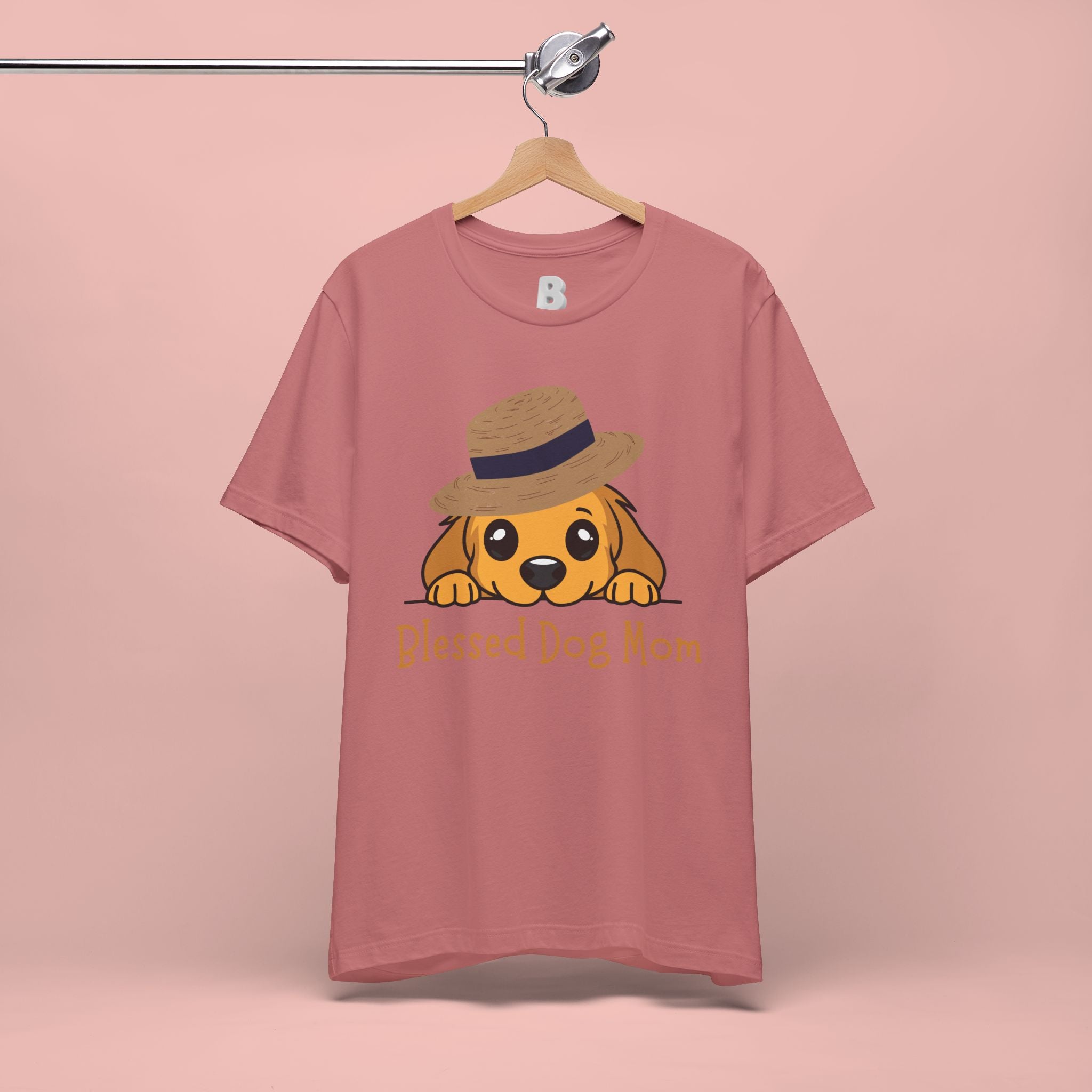 Blessed Dog Mom T-Shirt — Cute Puppy Graphic Tee for Dog Lovers