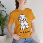 Me & My Dog T-Shirt — Cute Cartoon Puppy Tee for Dog Lovers