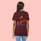T‑Shirt — "Always Happen" Graphic Tee with Woman & Thought Bubble