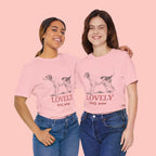 Lovely Dog Mom T-Shirt — Vintage Sketch Dog Graphic Tee