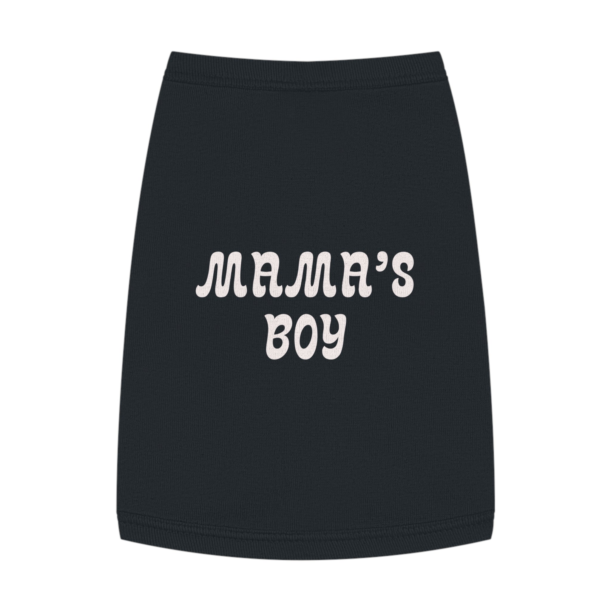 Mama's Boy Pet Tank Top - Cute Soft Dog Tee