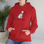 Dog Mom Hoodie — 'Are You Dog Mom?' Cute Dalmatian Graphic Pullover