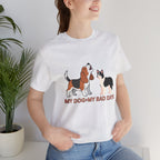 My Dog > My Bad Days T‑Shirt — Cute Beagle & Corgi Graphic Tee for Dog Lovers
