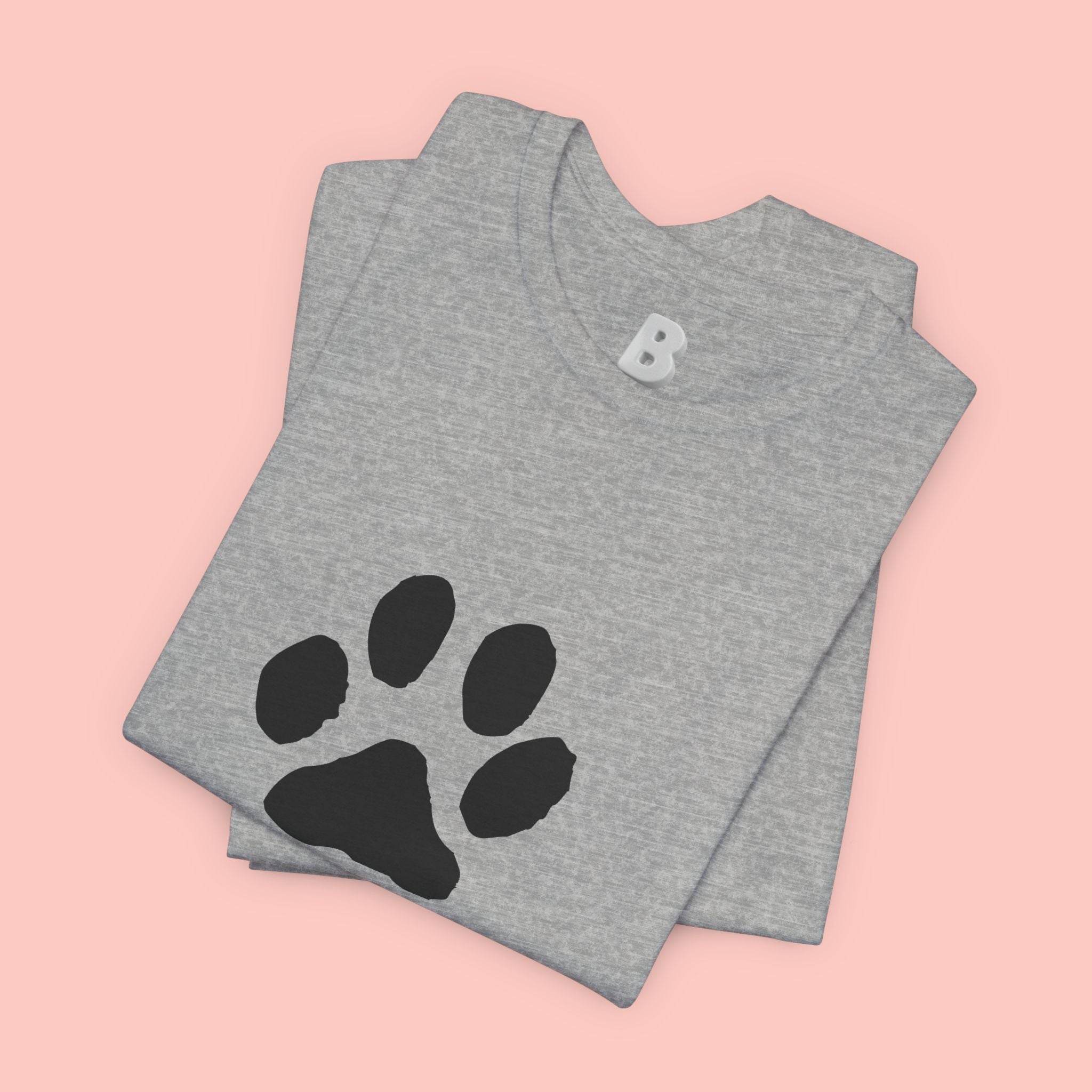 Paw Is My Favourite T‑Shirt — Dog Lover Paw Print Tee