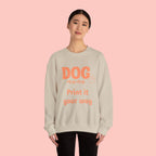 Dog Mama Crewneck Sweatshirt — Customizable “Dog Mama” Graphic