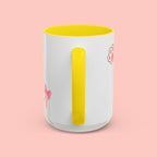 Dog Mom Coffee Mug — Best Dog Mom Ever Accent Ceramic Mug (11oz & 15oz)
