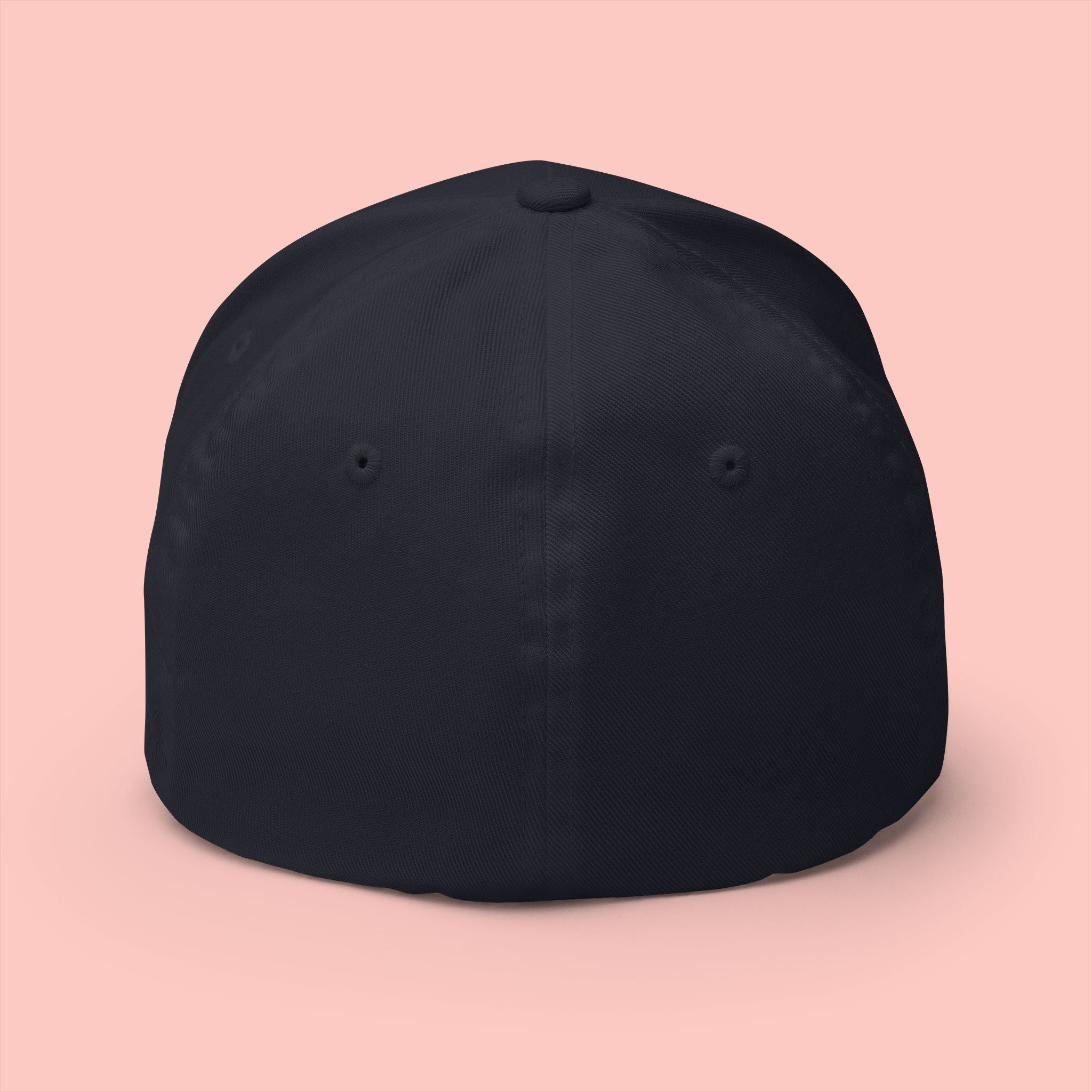 Dog Mom Embroidered Cap – White Structured Baseball Hat