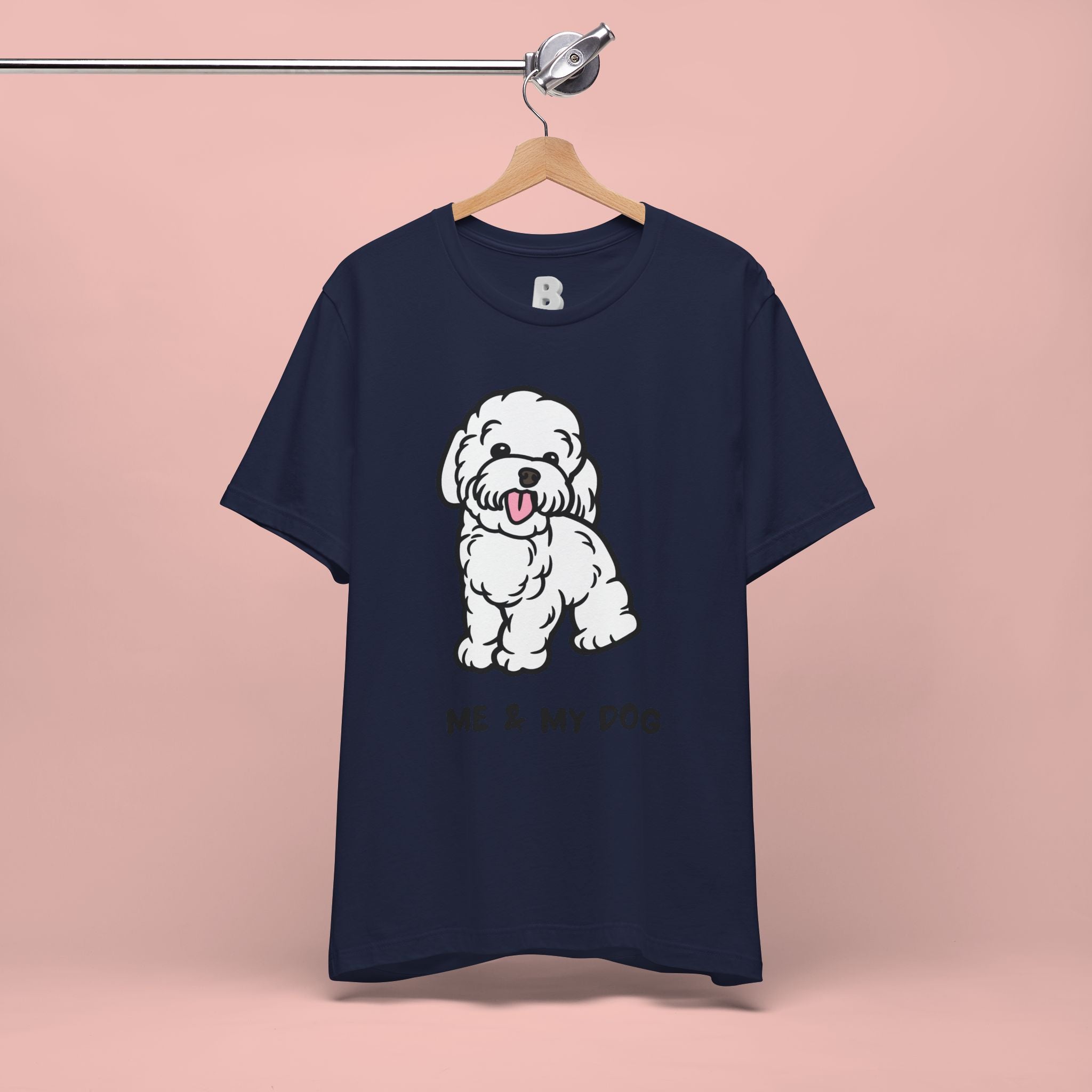 Me & My Dog T-Shirt — Cute Cartoon Puppy Tee for Dog Lovers
