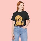 Love Your Dog Tee — Cute Golden Retriever Graphic T-Shirt