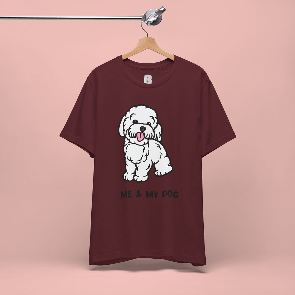 Me & My Dog T-Shirt — Cute Cartoon Puppy Tee for Dog Lovers