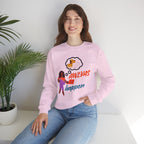 Always Happen Crewneck Sweatshirt – Funny Coffee & Snack Thought Graphic