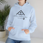 Pretty Little Baby Dog Hoodie – Cute Minimalist Paw Print Sweatshirt