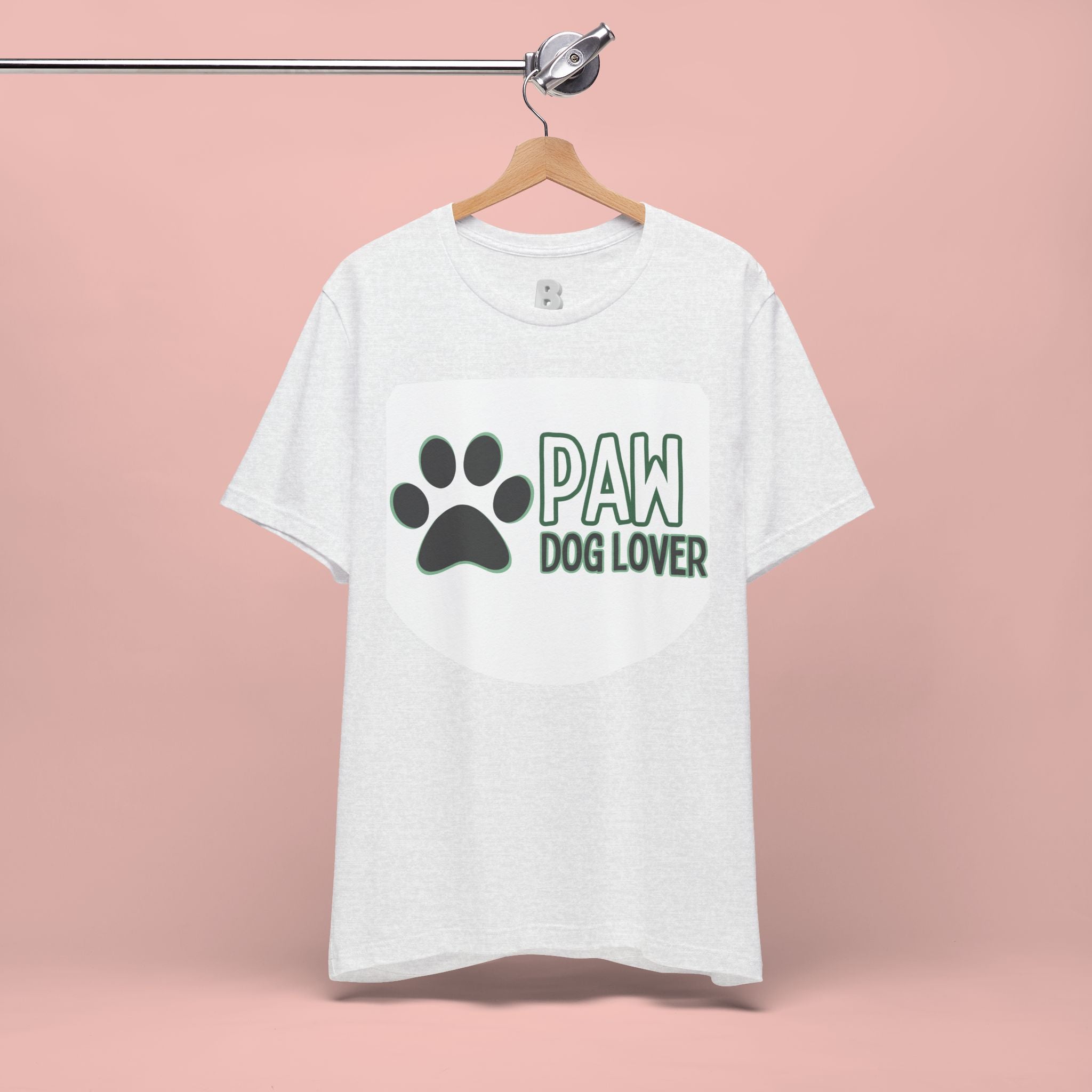 Paw Dog Lover T-Shirt — Cute Paw Print Tee for Dog Owners